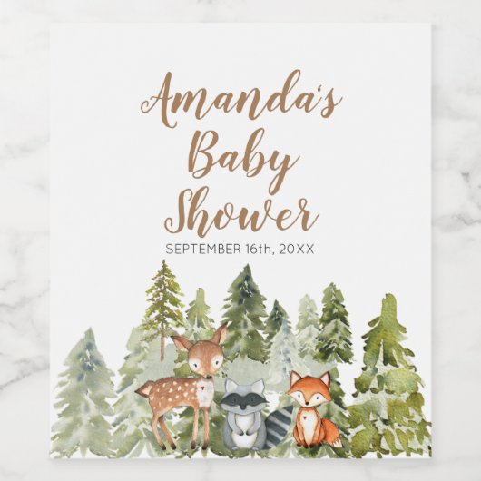 Etiket voor diervriendelijke Camper Shower (Enkel label)