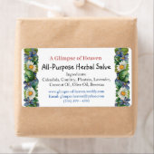 Etiket voor een fles zoutoplossing (Insitu)