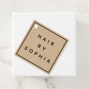 Etiket voor elegant logo van AIR-stylist