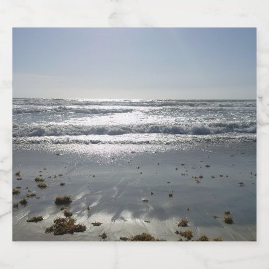 Etiket voor elke cacaoflacon (Enkel label)