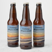 Etiket voor elke zonneschijnstang op het flesje (Flessen)
