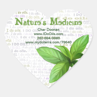 Etiket voor eppermint "I do Oils"
