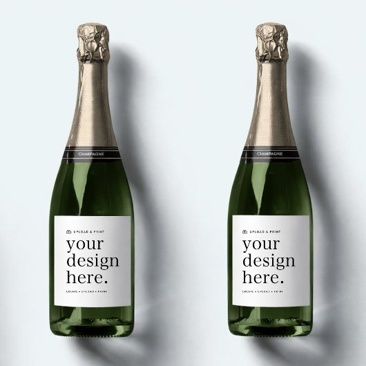 Etiket voor Fles Uw Ontwerp Uploaden