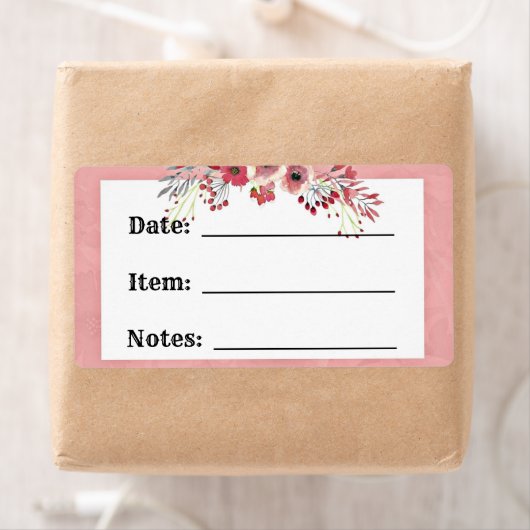 Etiket voor flessenconserven en voedselopslag in r (Insitu)