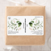 Etiket voor flesvoeding met flesje (Insitu)