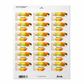 Etiket voor foxaalfruit (Full Sheet)