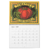 Etiket voor fruit kalender (Mar 2027)