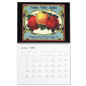 Etiket voor fruit kalender (Jan 2026)