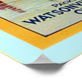 Etiket voor  fruit poster (Hoek)