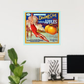 Etiket voor  fruit poster (Thuiskantoor)