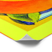 Etiket voor fruit poster (Hoek)