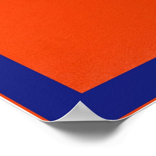 Etiket voor  fruit poster (Hoek)