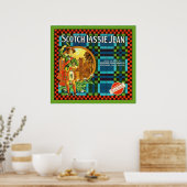 Etiket voor  fruit poster (Keuken)