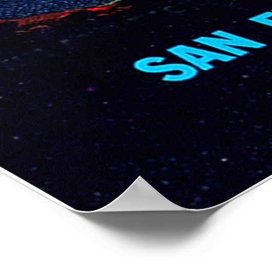 Etiket voor fruit poster (Hoek)