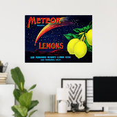 Etiket voor  fruit poster (Thuiskantoor)