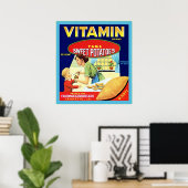 Etiket voor fruit poster (Thuiskantoor)