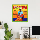 Etiket voor  fruit poster (Thuiskantoor)