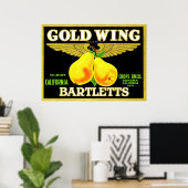 Etiket voor  fruit poster (Thuiskantoor)