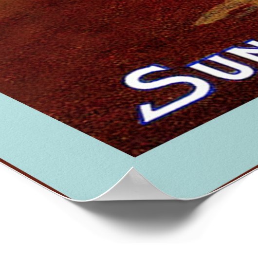 Etiket voor fruit poster (Hoek)