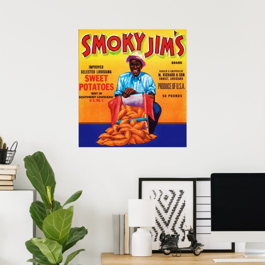 Etiket voor  fruit poster (Thuiskantoor)