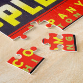  etiket voor fruitkratten 5 Jigzaag Puzzle Legpuzzel (Zijkant)