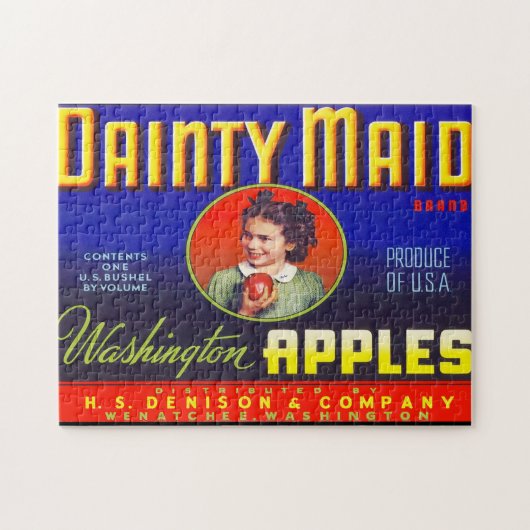  etiket voor fruitkratten 5 Jigzaag Puzzle Legpuzzel (Horizontaal)