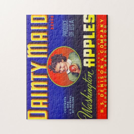  etiket voor fruitkratten 5 Jigzaag Puzzle Legpuzzel (Verticaal)