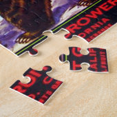  etiket voor fruitkratten 6 Jigzaag Puzzle Legpuzzel (Zijkant)