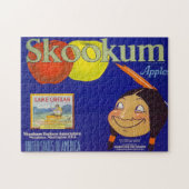 etiket voor fruitkratten 7 Jigzaag Puzzle Legpuzzel (Horizontaal)