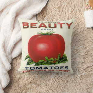  etiket voor fruitkratten, Arcadia Beauty Tomaten Kussen