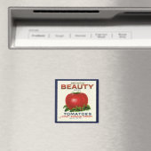  etiket voor fruitkratten, Arcadia Beauty Tomaten Magneet (Insitu (Vaatwasser))