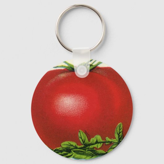  etiket voor fruitkratten, Arcadia Beauty Tomaten Sleutelhanger (Voorkant)