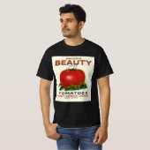  etiket voor fruitkratten, Arcadia Beauty Tomaten T-shirt (Voorkant volledig)