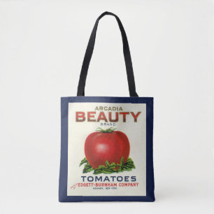  etiket voor fruitkratten, Arcadia Beauty Tomaten Tote Bag