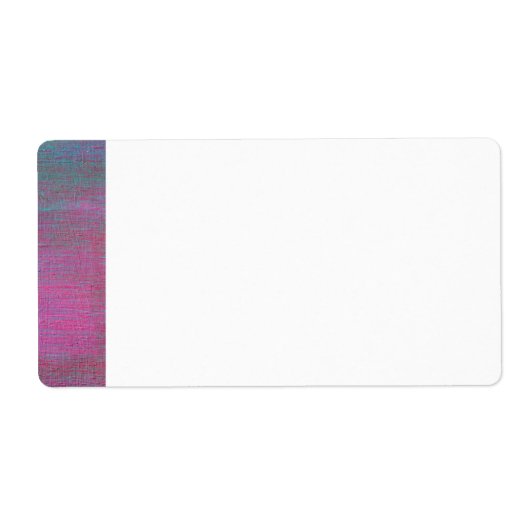 Etiket voor gebilde verzending (Voorkant)