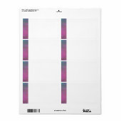 Etiket voor gebilde verzending (Full Sheet)