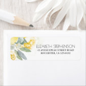 Etiket voor geel Waterverf (Insitu)