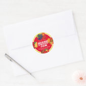 Etiket voor gemengde jam of Vintage van fruit (Envelop)