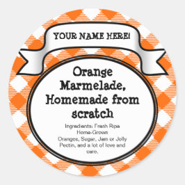 Etiket voor gepersonaliseerde blikstrips/deksel, O