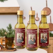 Etiket voor gepersonaliseerde causale kruideniersw