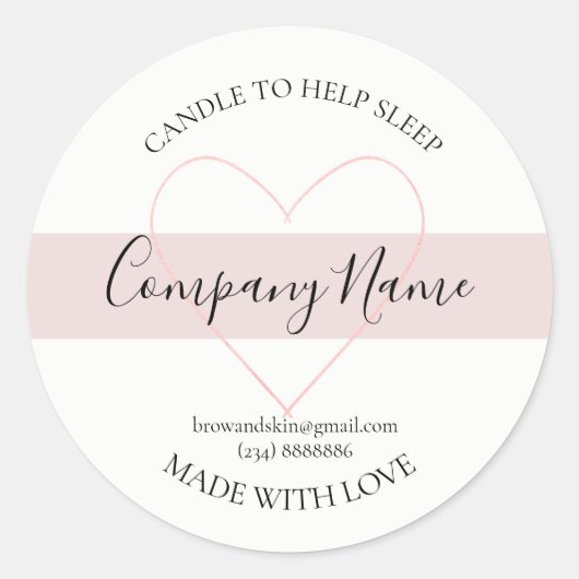 Etiket voor gepersonaliseerde thuiskaartjes (Voorkant)