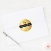 Etiket voor gepersonaliseerde thuiskaartjes (Envelop)
