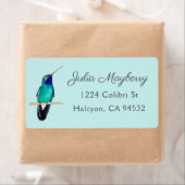 Etiket voor grote koeienvogels (Insitu)