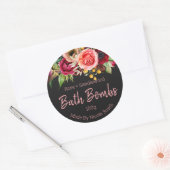  etiket voor handgemaakte bath-bomb (Envelop)