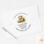 Etiket voor het fokken van cavia's Sticker (Envelop)