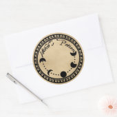 ETIKET VOOR HET STANDPUNT VAN WITCH (Envelop)