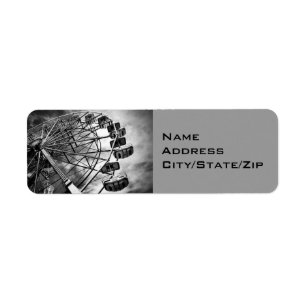 ETIKET VOOR HET WIELADRES VAN FERRIS