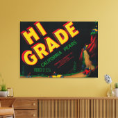 Etiket voor Hi Grade Pear Canvas Afdruk (Insitu (Woonkamer))