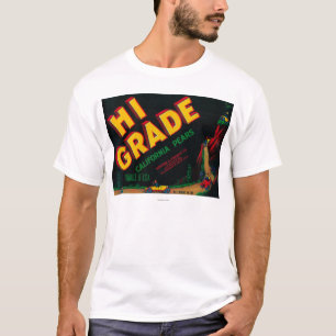 Etiket voor Hi Grade Pear T-shirt