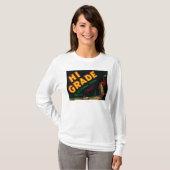 Etiket voor Hi Grade Pear T-shirt (Voorkant volledig)